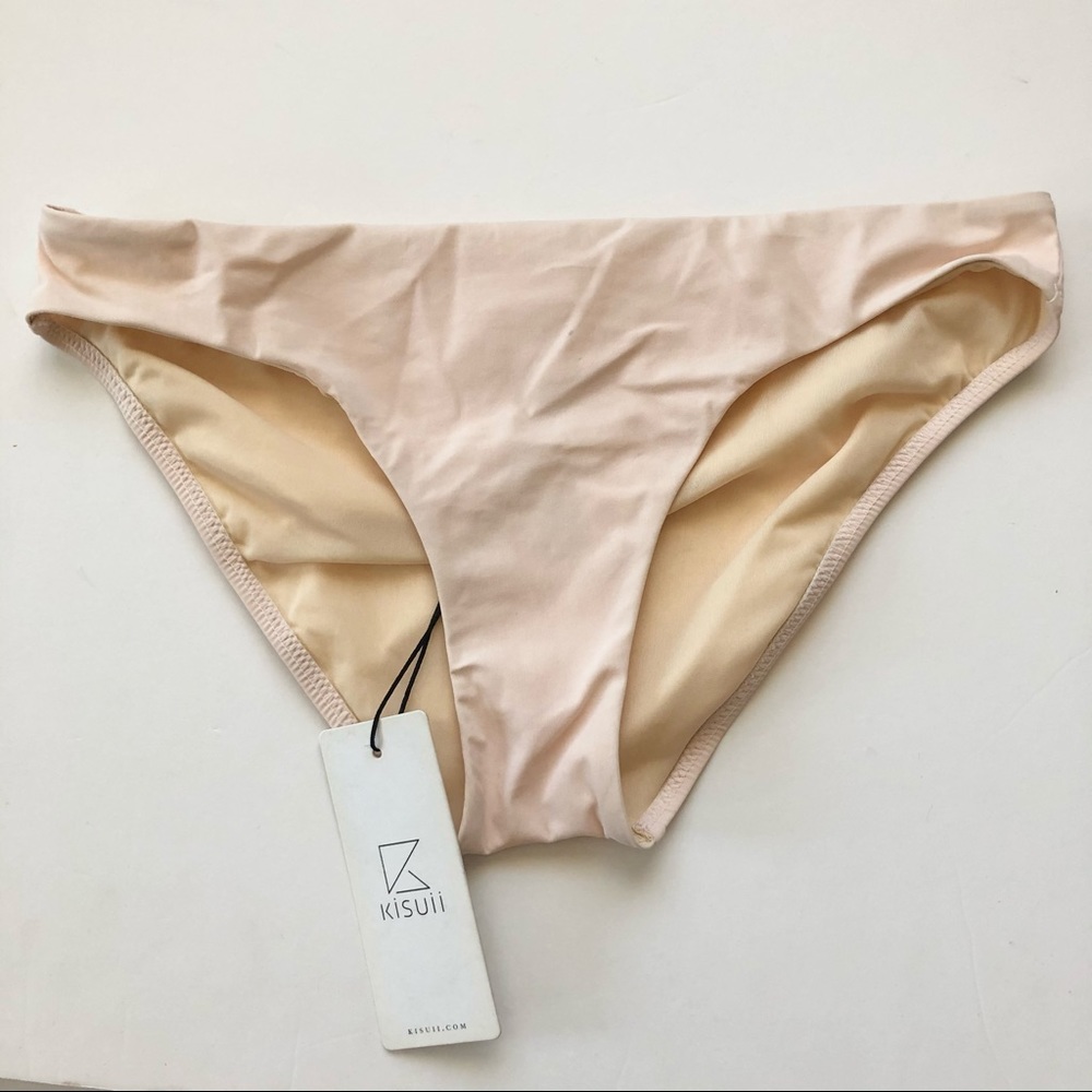 Kisuii Bikini Bottom Pink Small NWT Brief